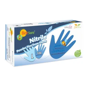 BeeSure Nitrile Gloves (100/box)