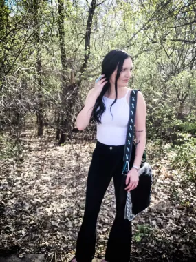 Bella Black Flare Jeans