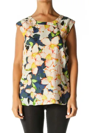 Blue Casual Blouse
