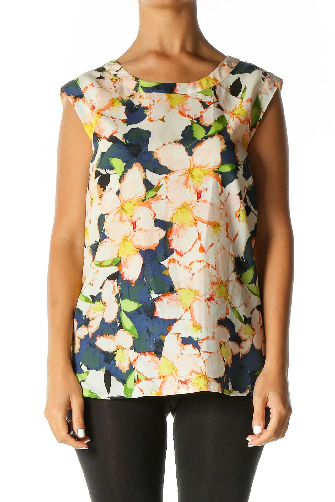 Blue Casual Blouse
