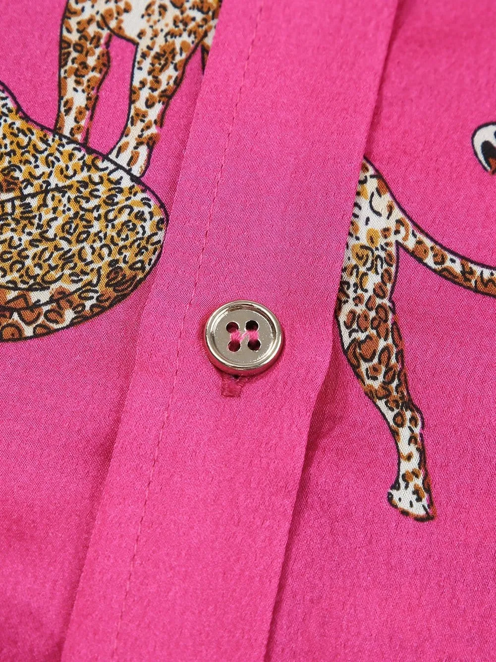 Casual Leopard Print Top