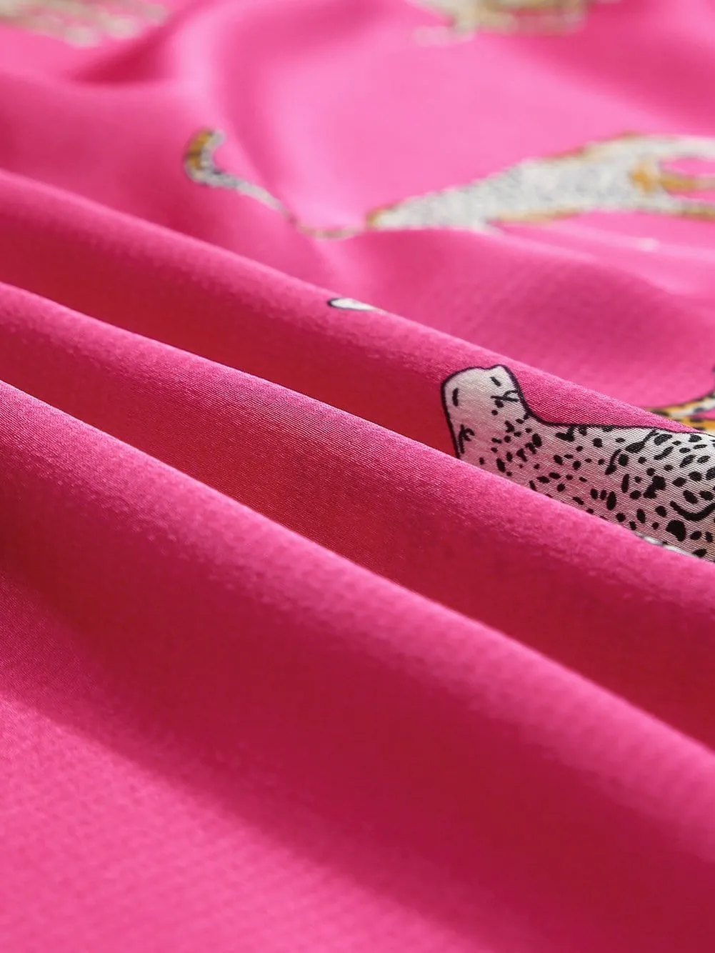 Casual Leopard Print Top