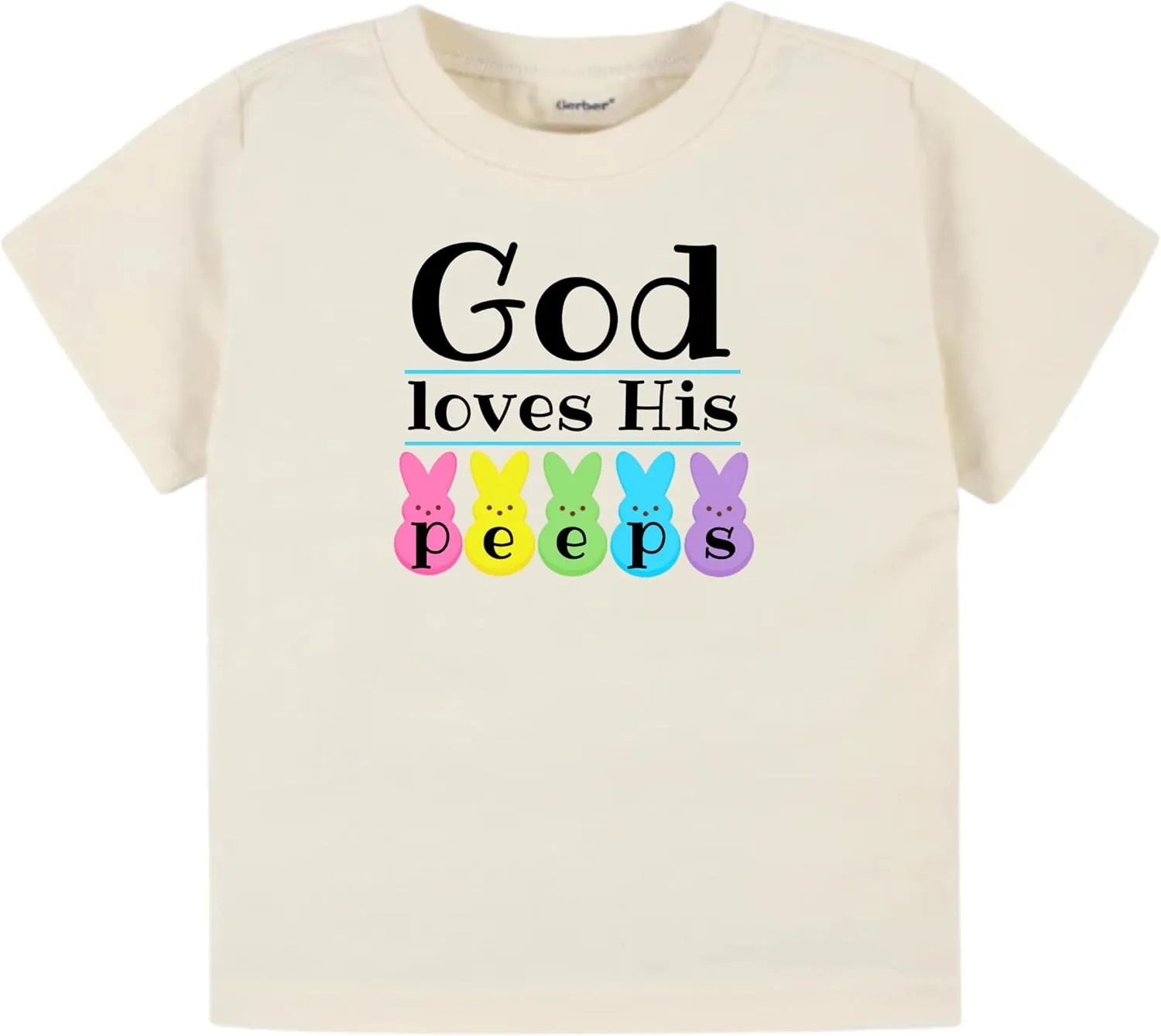 Christian Kids T-Shirt - Short Sleeve - Soft Stretchy Comfortable - Christian Toddler Shirt - Easter Shirt