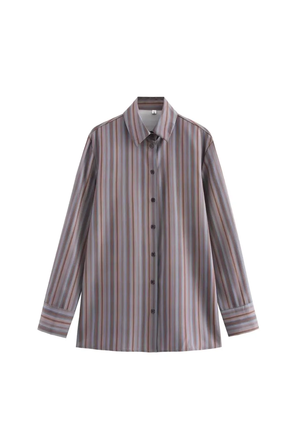 ‘Claire’ Casual Striped Long Sleeve Shirt