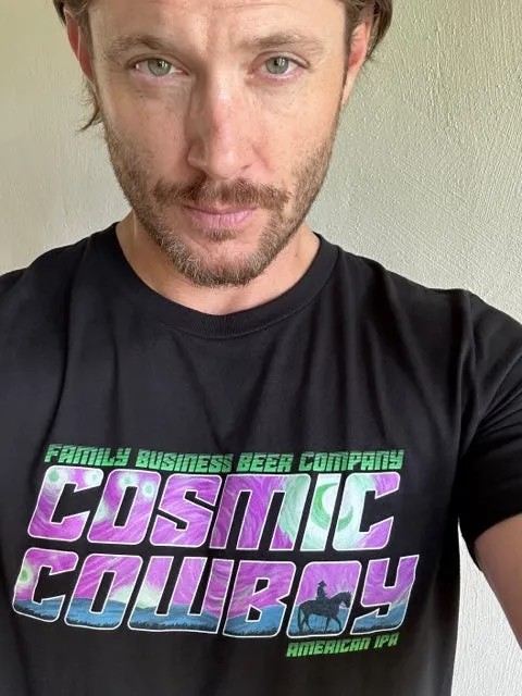 Cosmic Cowboy American IPA Beer T-Shirt