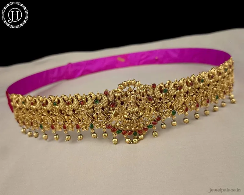 Elegant Gold Plated Traditional Hip Belt JH6403