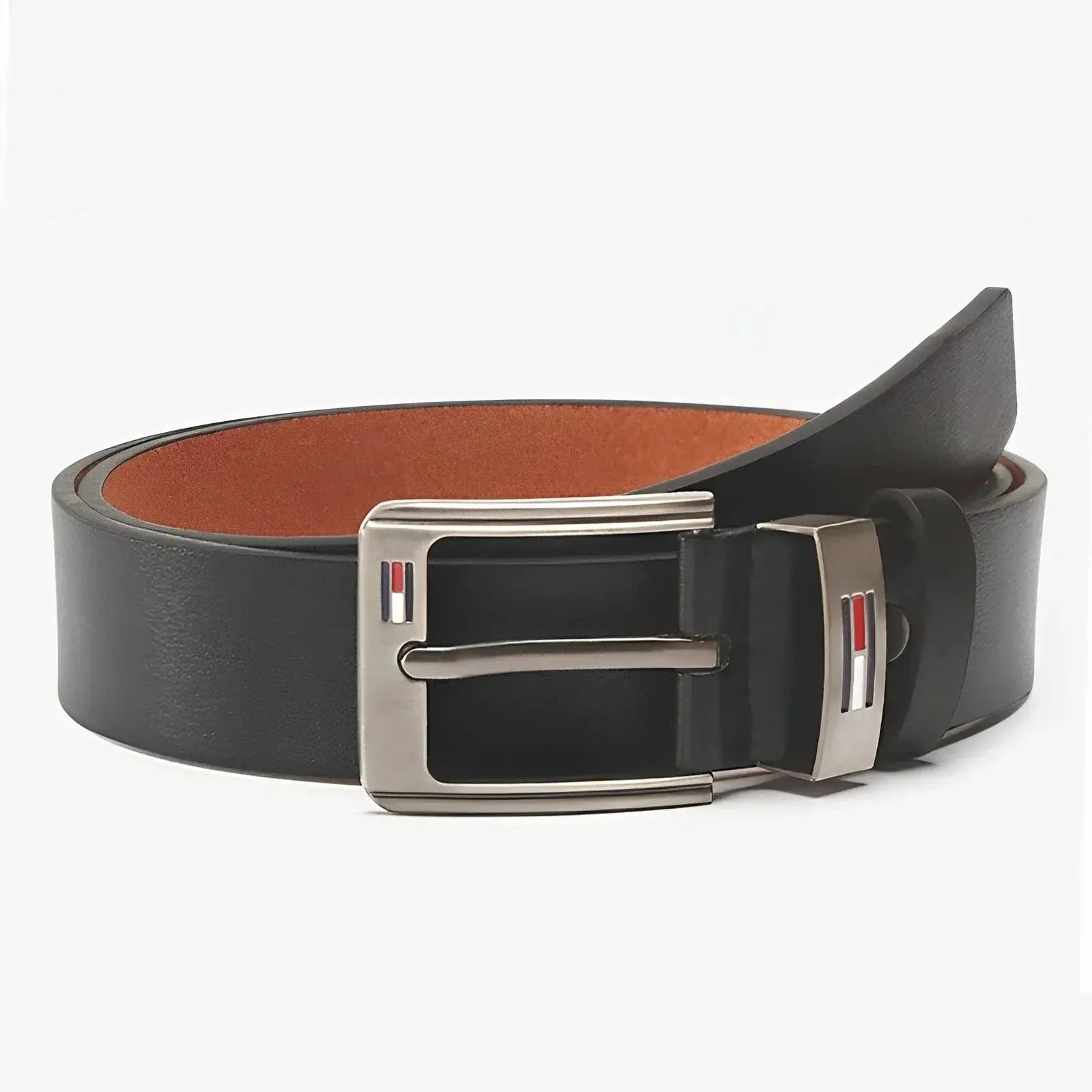 Elegant Leather Belt - Cross & Crown
