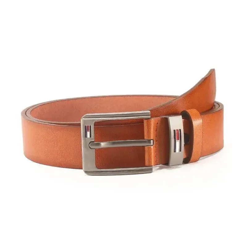 Elegant Leather Belt - Cross & Crown