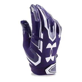 F5 Football Gloves Purple/White Large