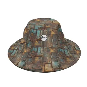 Full Metal Bucket Hat - Industrial Chic