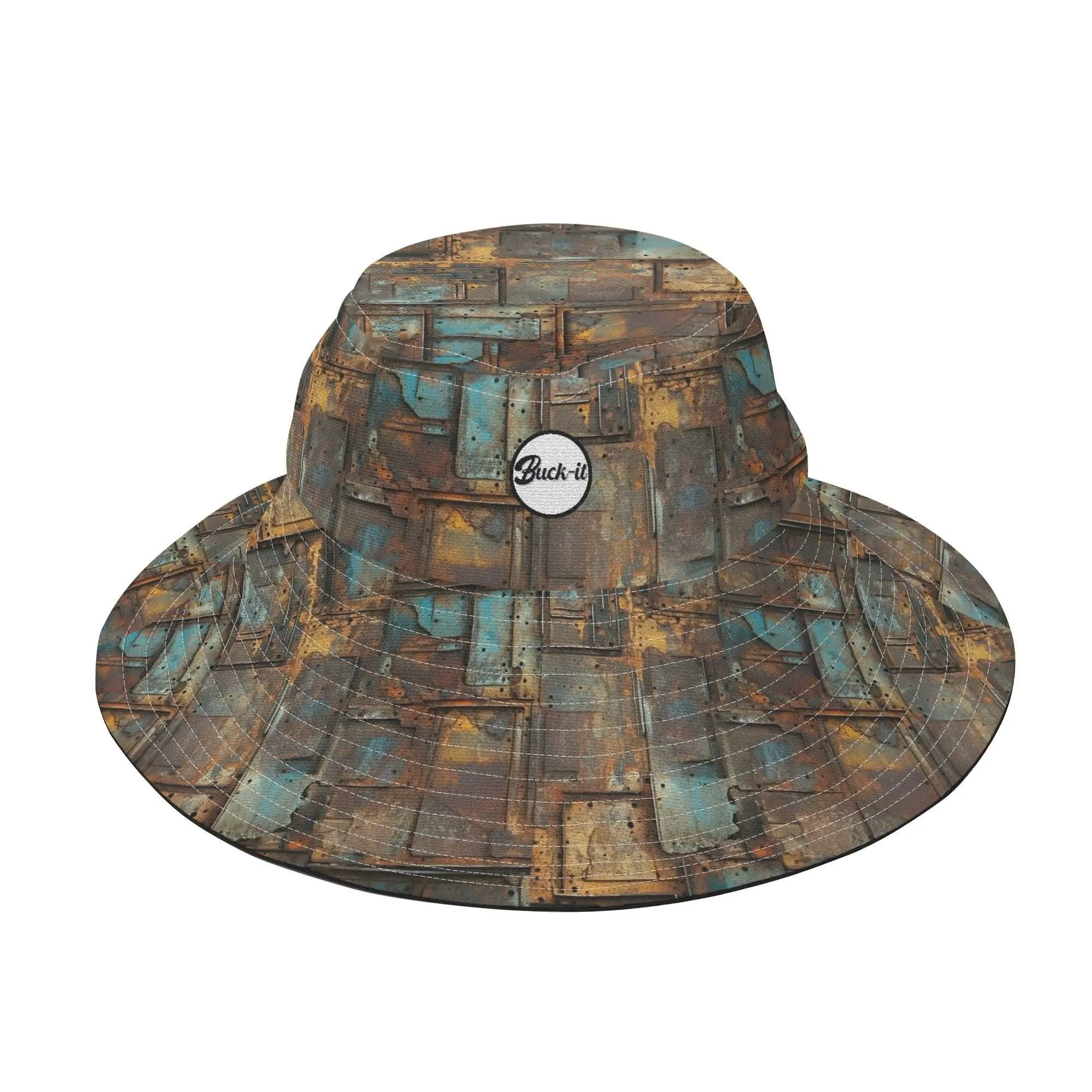 Full Metal Bucket Hat - Industrial Chic