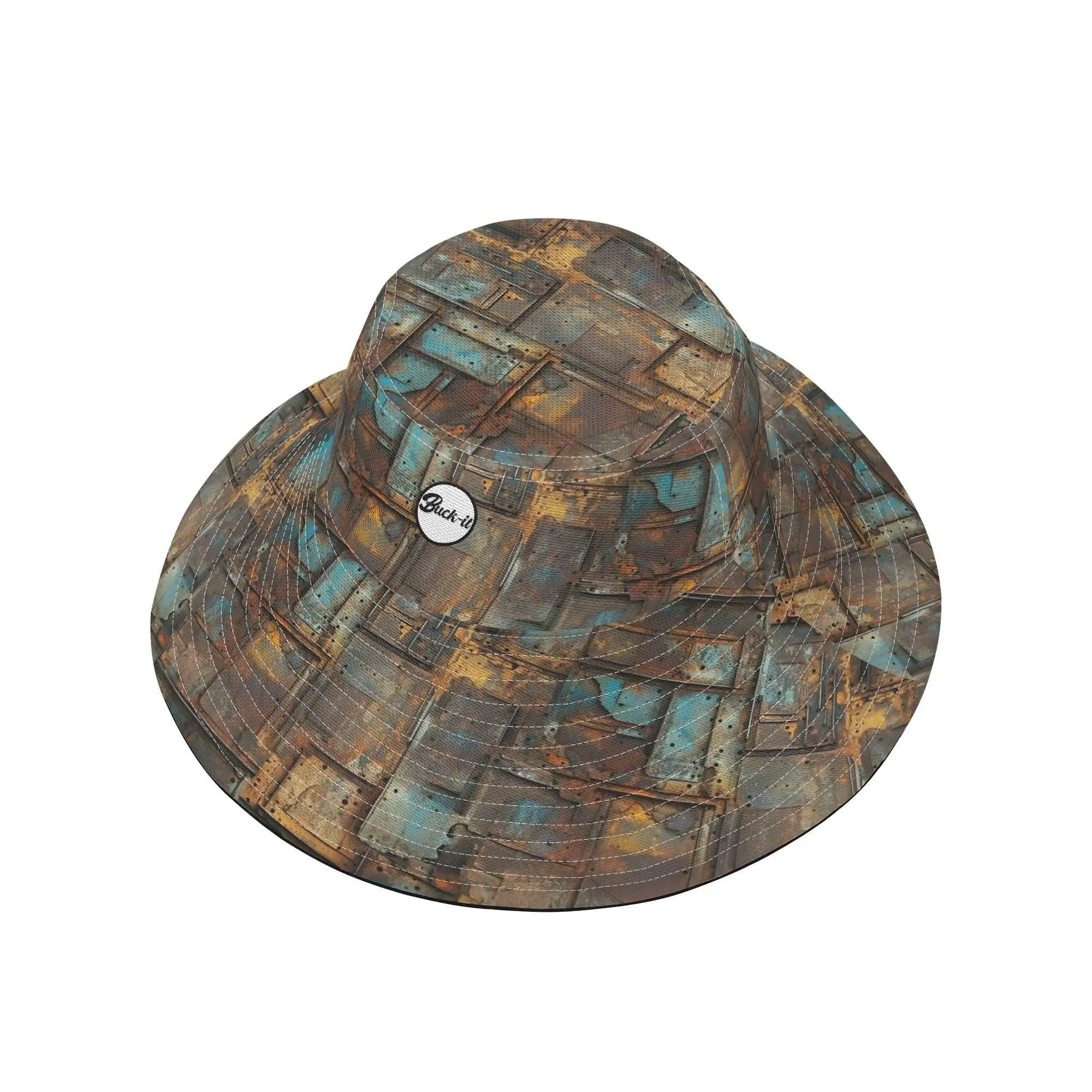 Full Metal Bucket Hat - Industrial Chic