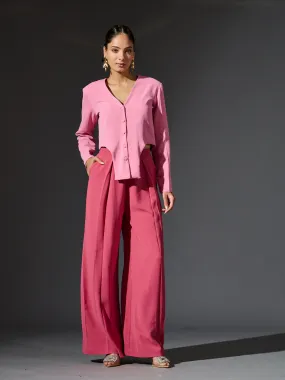Full sleeves Waist Coat with Flared Pants