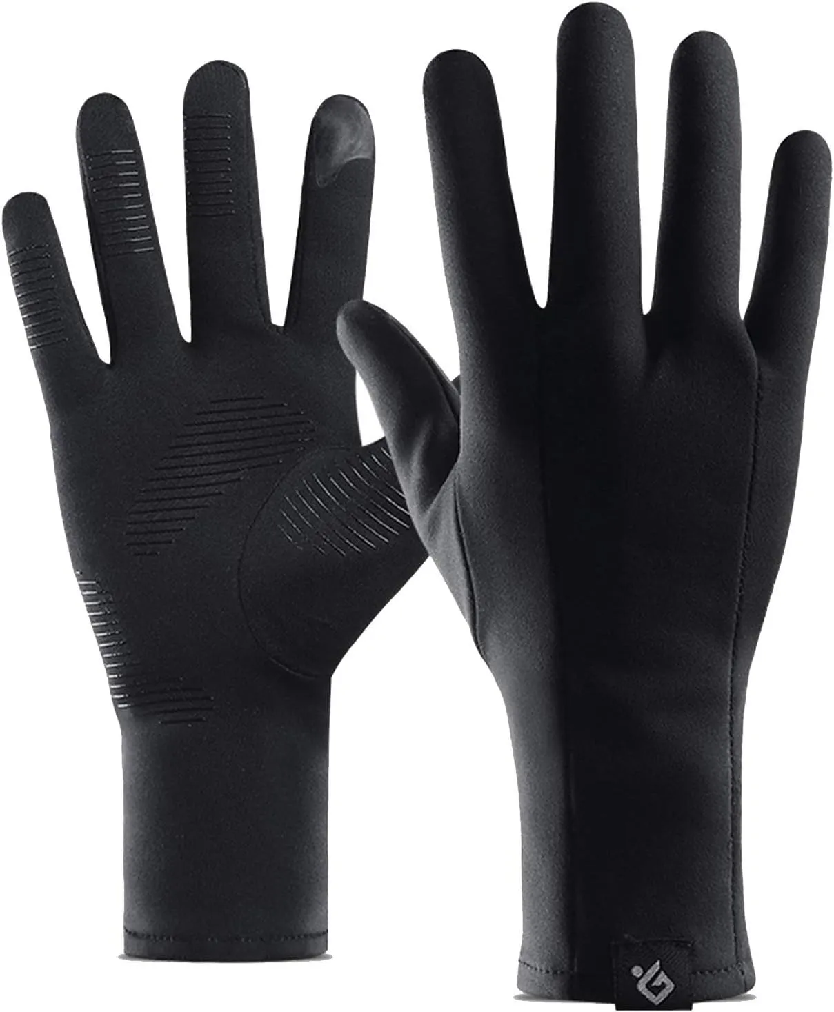 Gloves Winter Touch Screen Running Gloves, Thin Warm Gloves, Cycling Gloves, Non-Slip Driving Gloves, Ski Lining Gloves (Color : M)