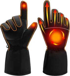 Heated Gloves - Electric, Waterproof, Windproof, Touchscreen, Warm Thermal Gloves for Men & Women - Hiking, Skiing, Outdoor Sports