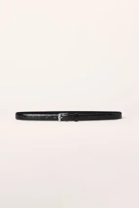 Ida Belt 2.0Cm Black Croc