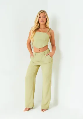 Josie Sage Straight Leg Trousers