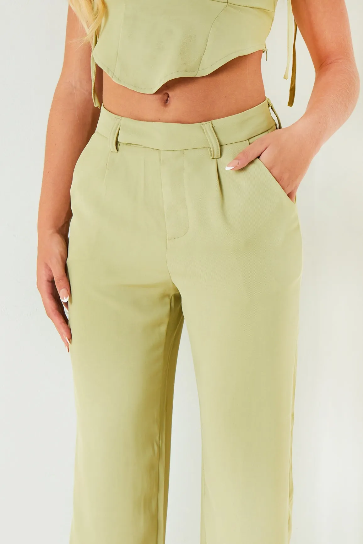 Josie Sage Straight Leg Trousers
