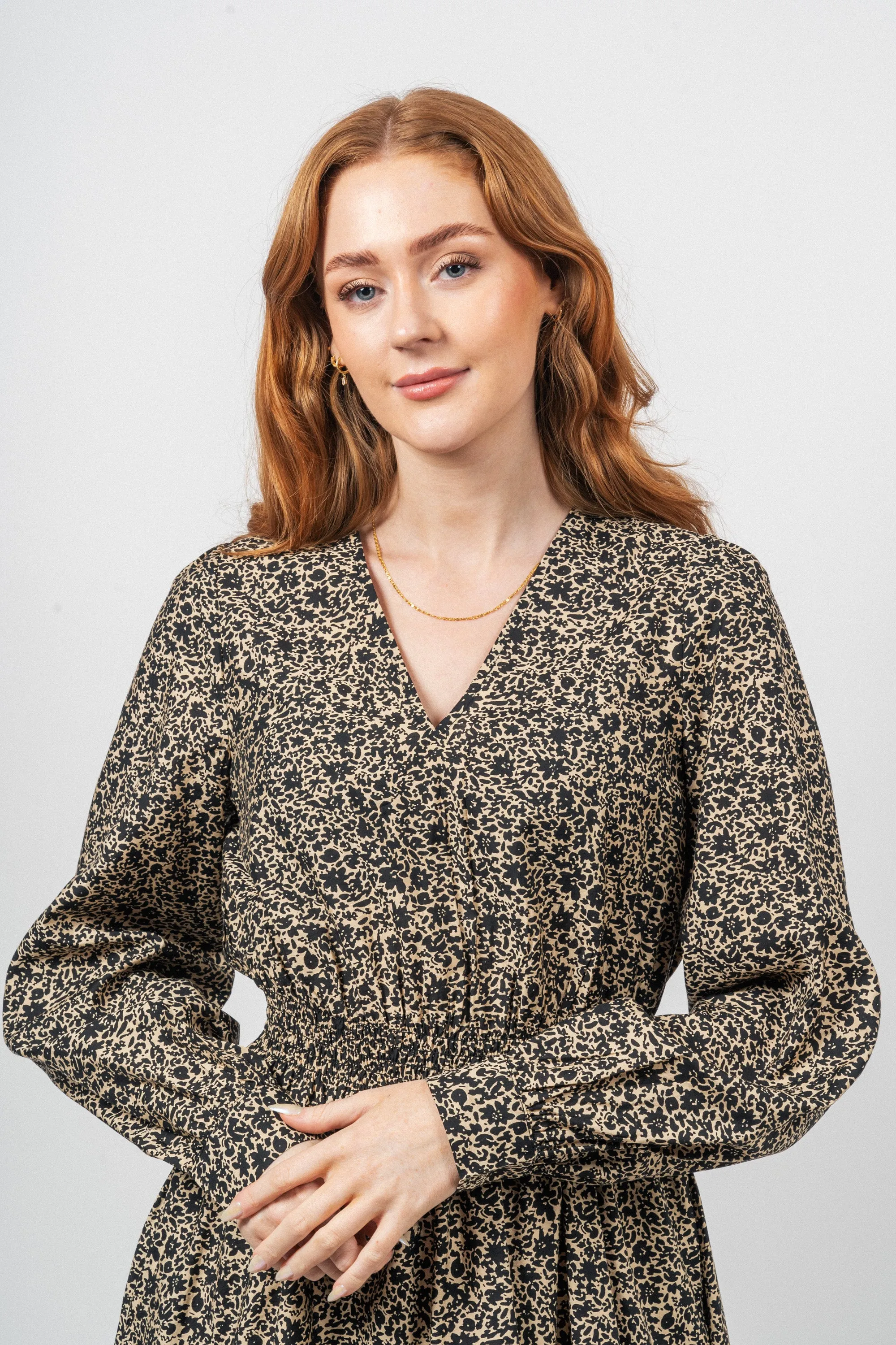 Karitta Setara Dress Aop - Trench Coat Flw