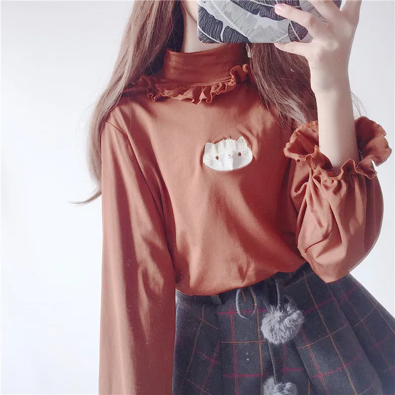 Kawaii Turtleneck Shirt AD10620