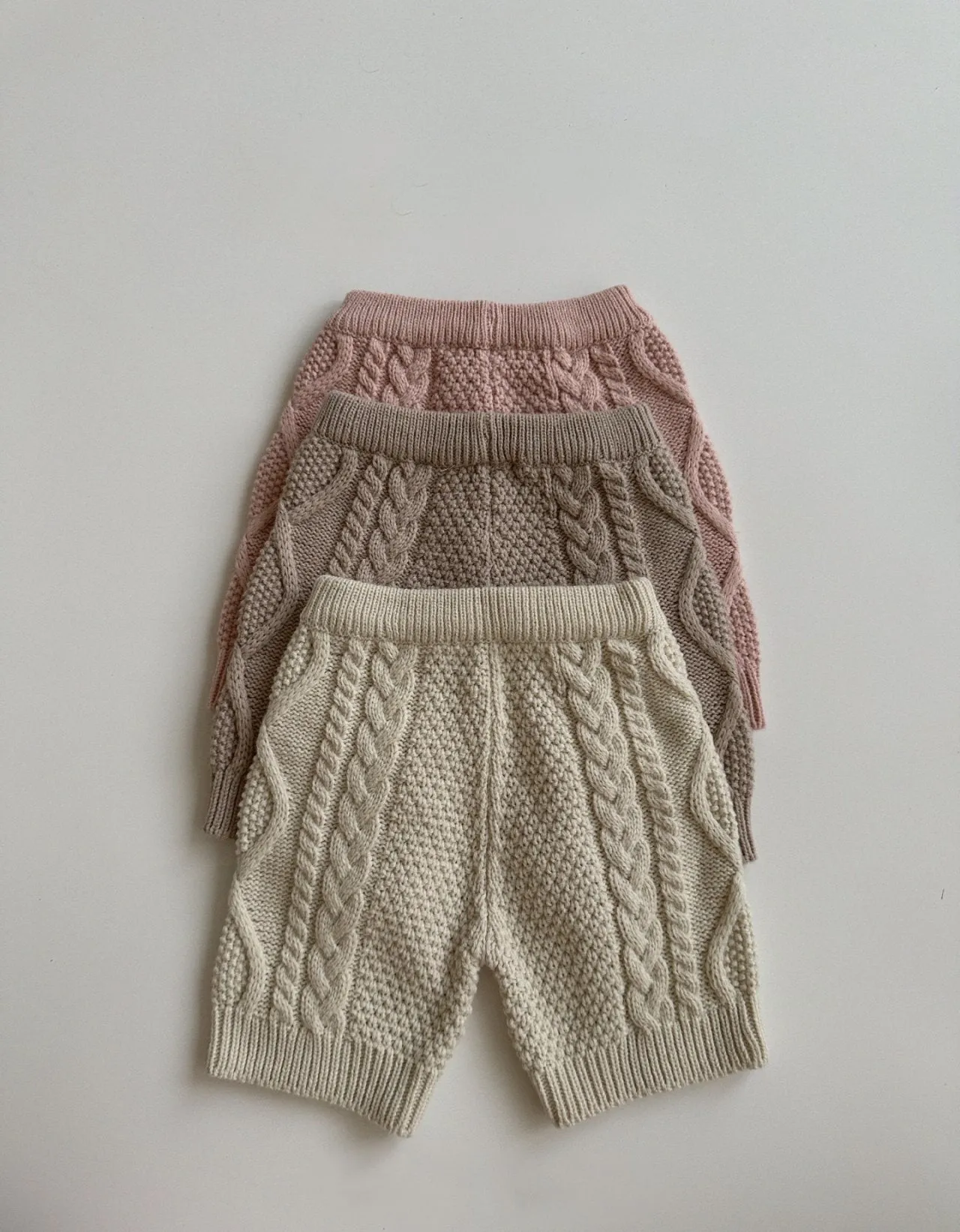 Knit Pants | Light Beige