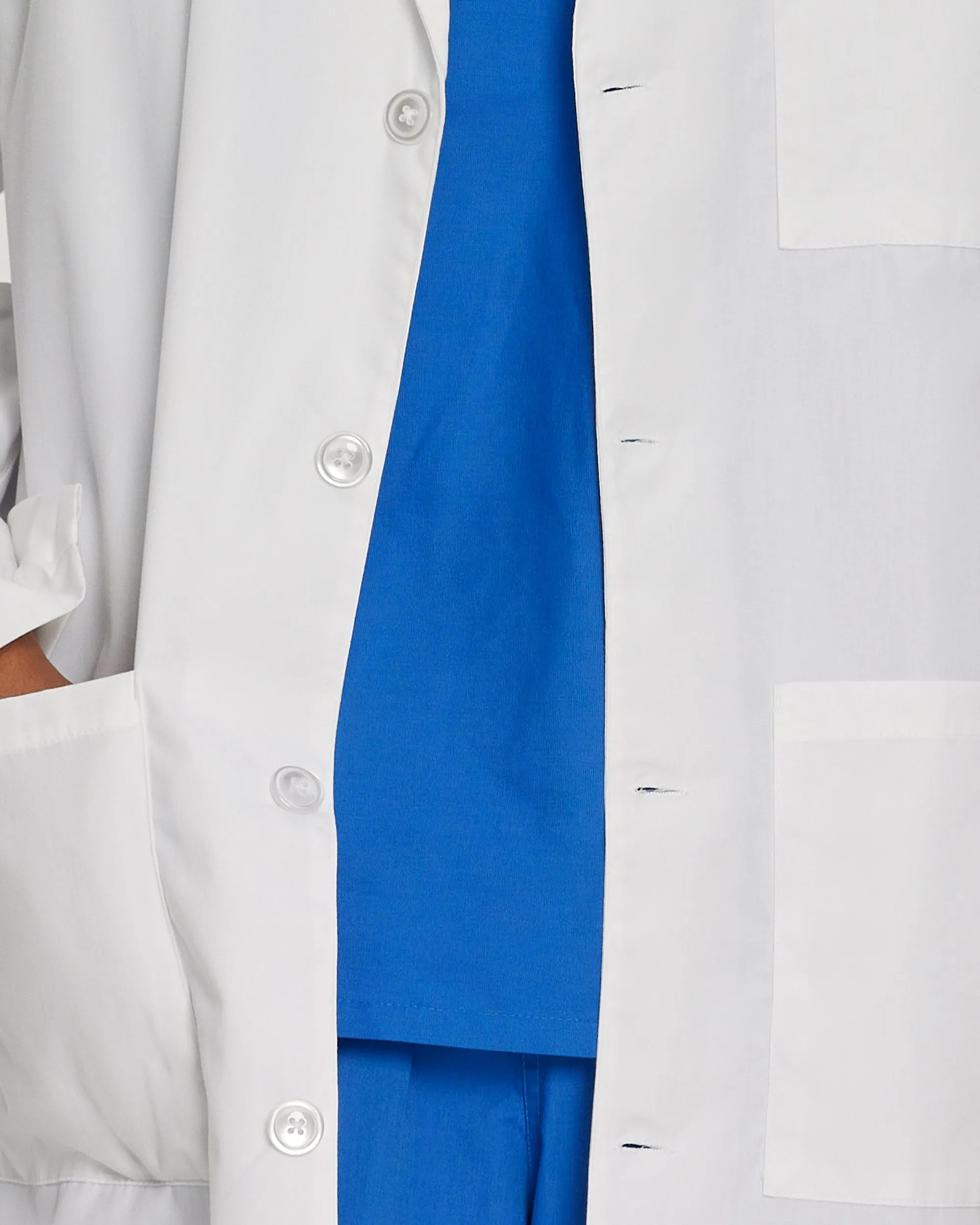Landau Unisex 3-Pocket Full-Length Lab Coat