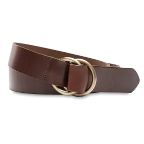 Leather O-Ring Belt