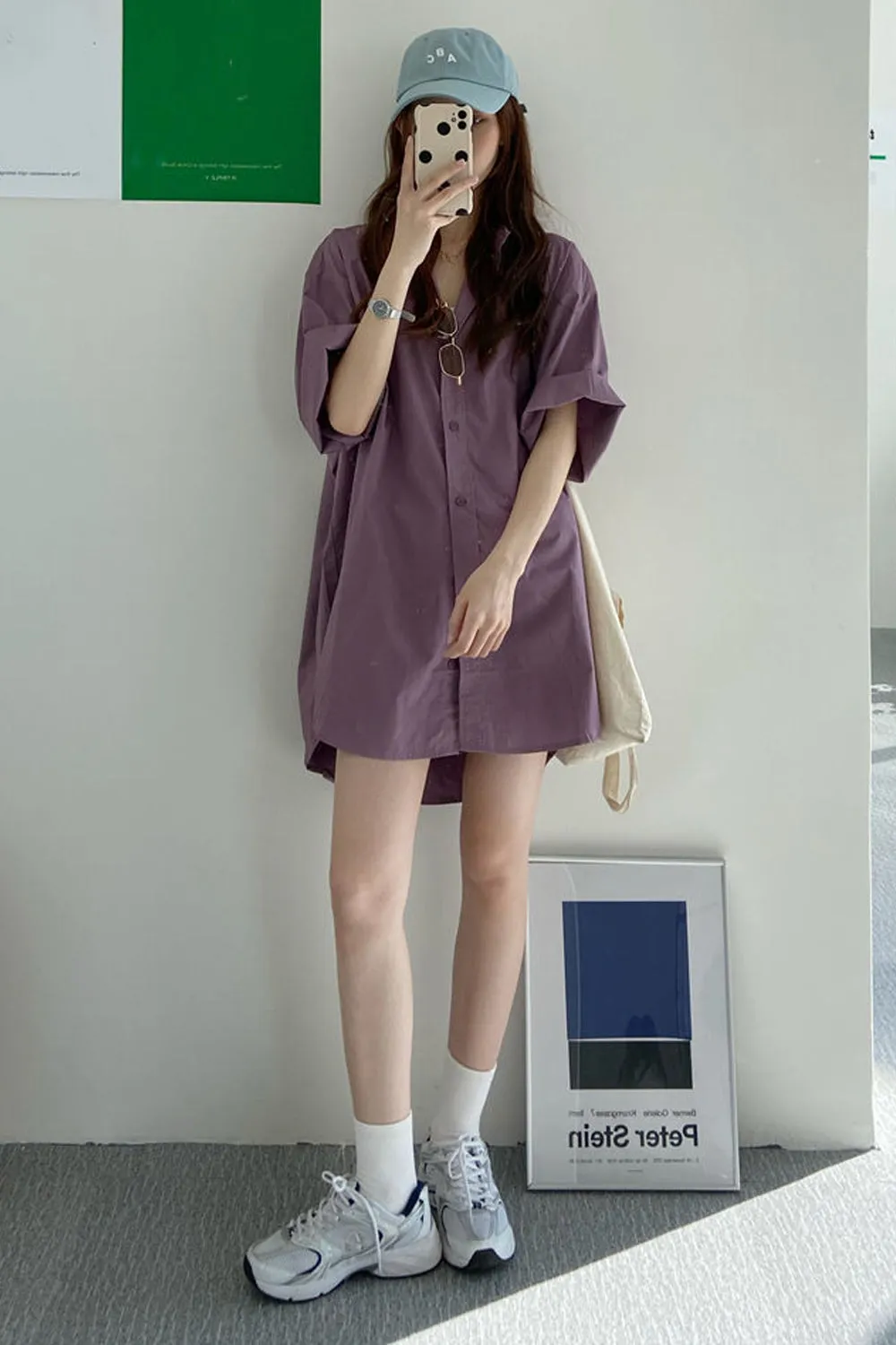 Loose Short Sleeve Casual Blouse Shirts