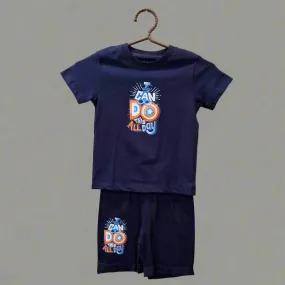 Lucido - T-Shirt & Shorts - Navy Blue - Do This