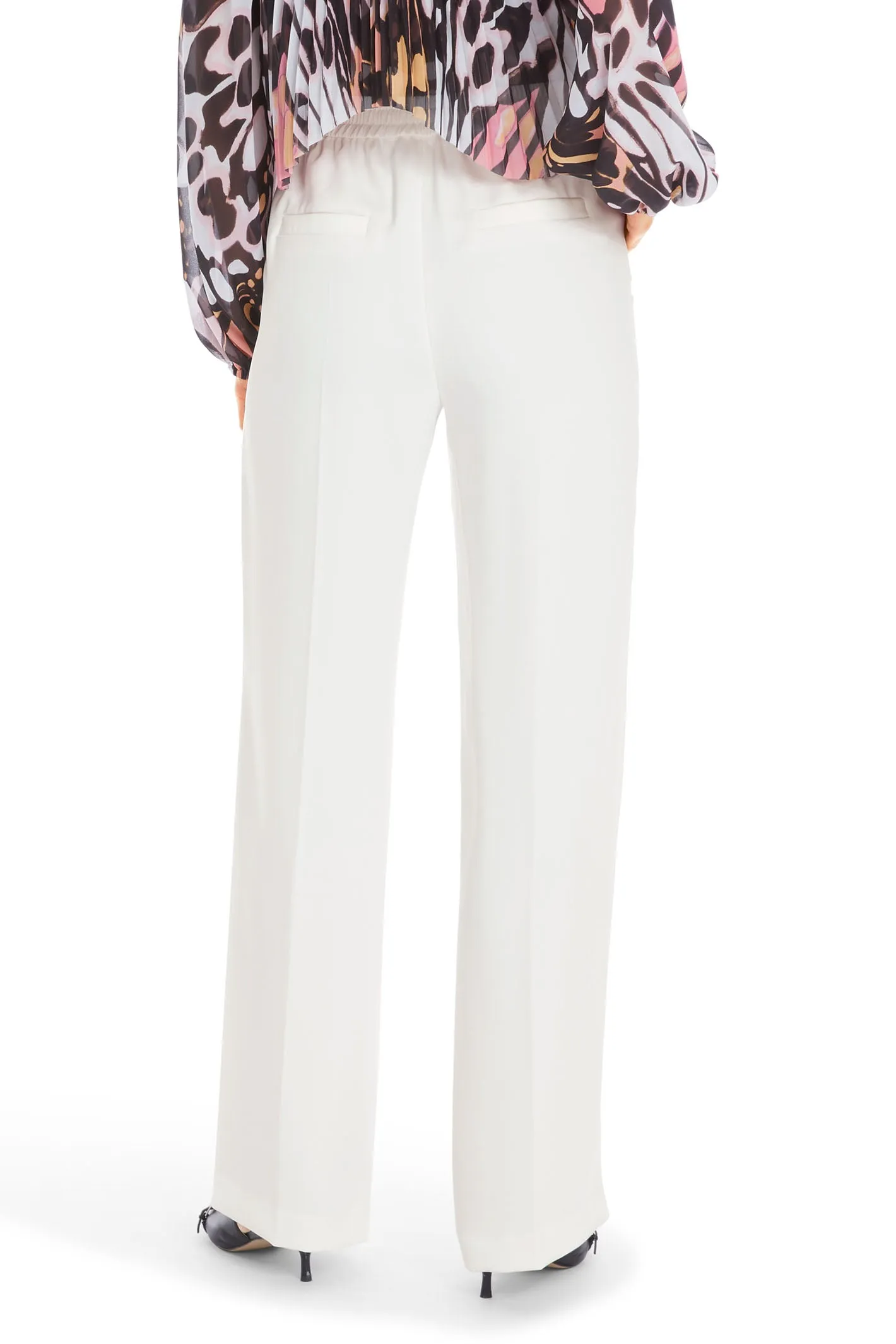 Marc Cain Collections Trousers Off White Pull On YC 81.15 W56