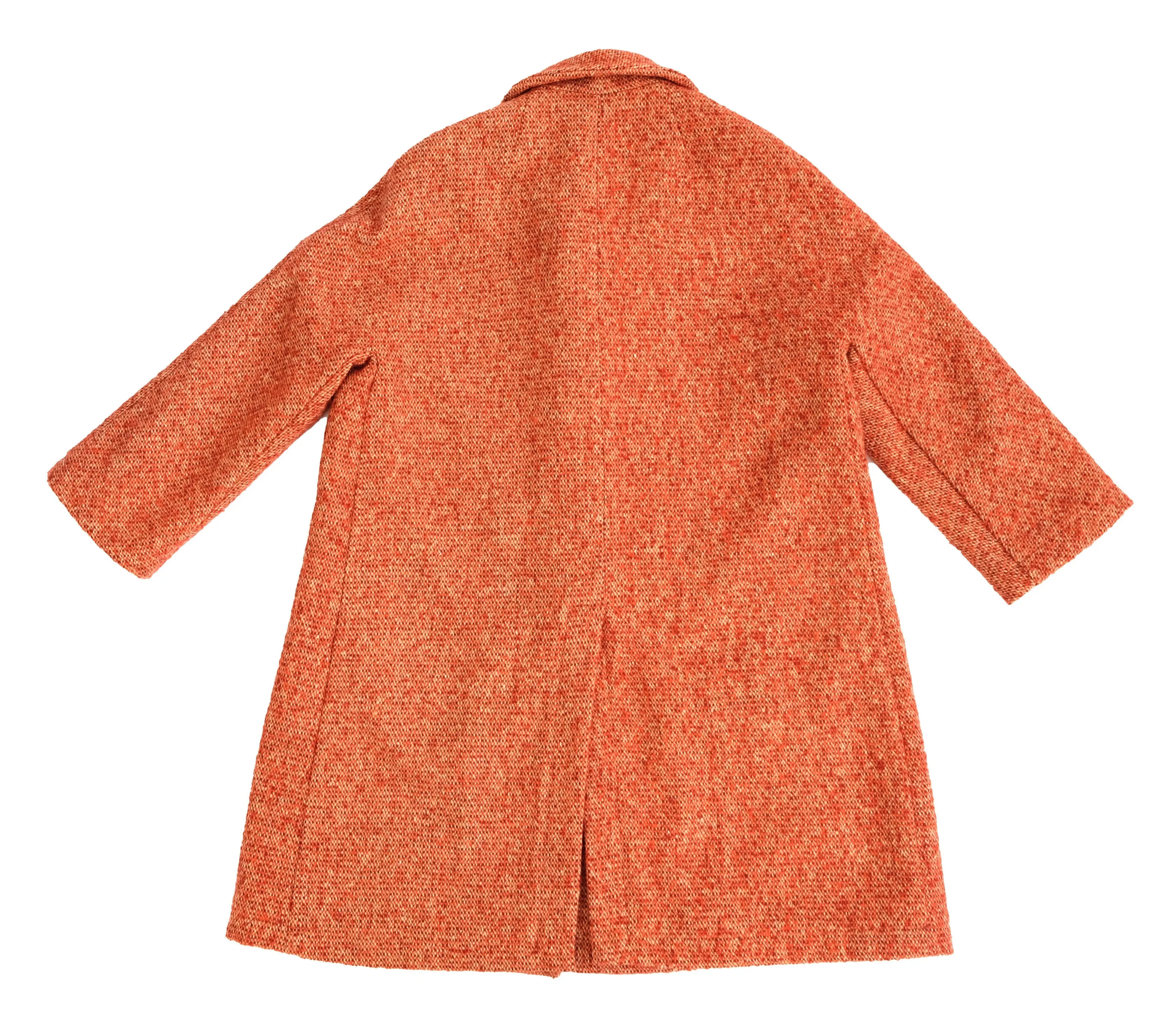 Marni Coat in Orange Tweed, UK12