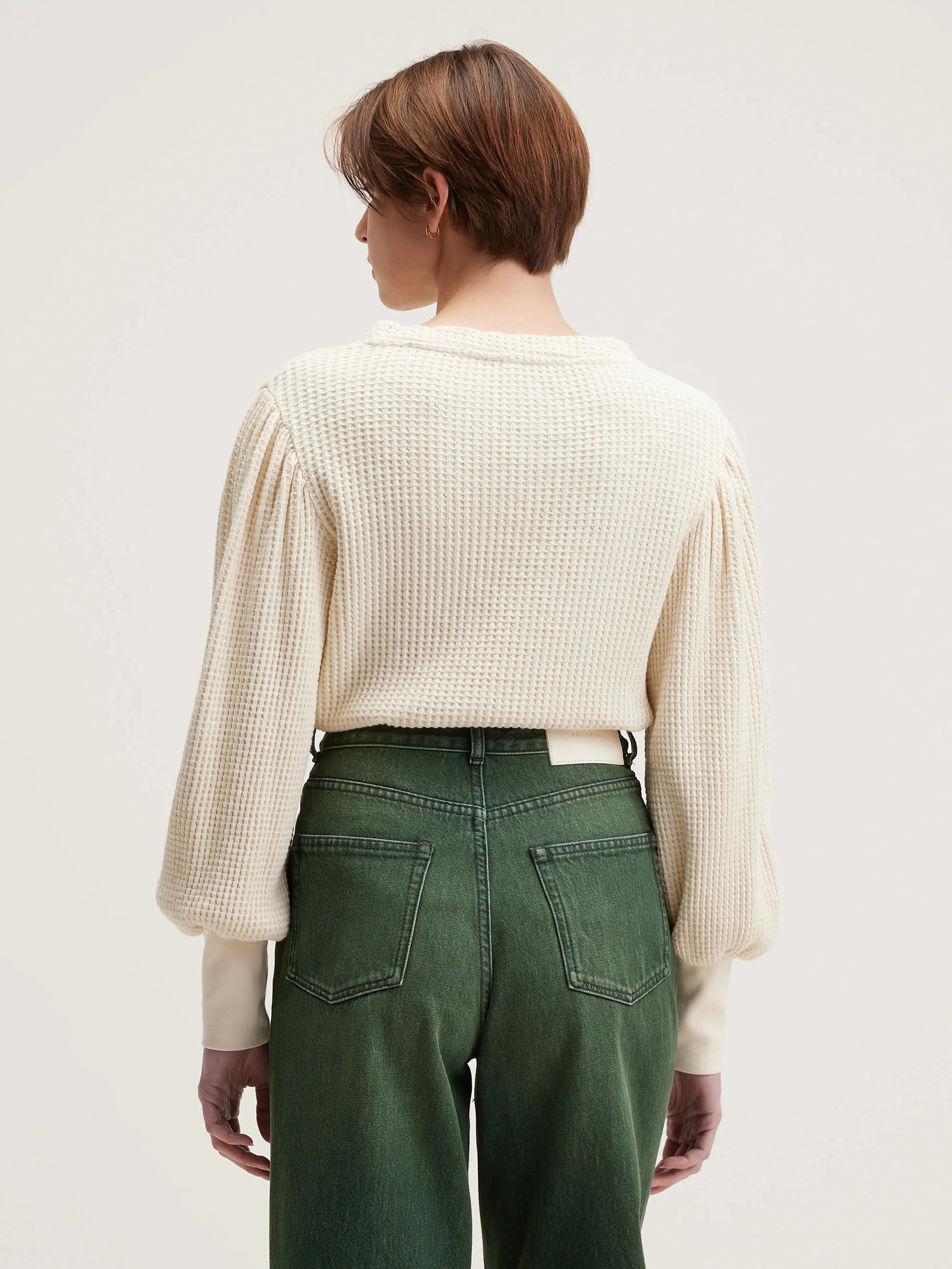Milie long-sleeve t-shirt (242 / W / CREAM)