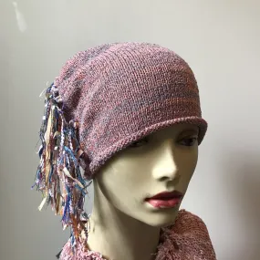 Pink & Lavender Funky Chic Hat (FH9)
