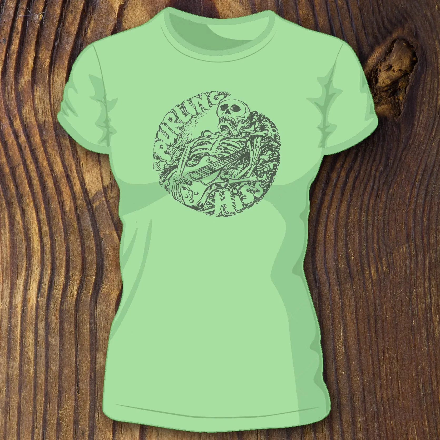 Purling Hiss "Skeleton" women's tee