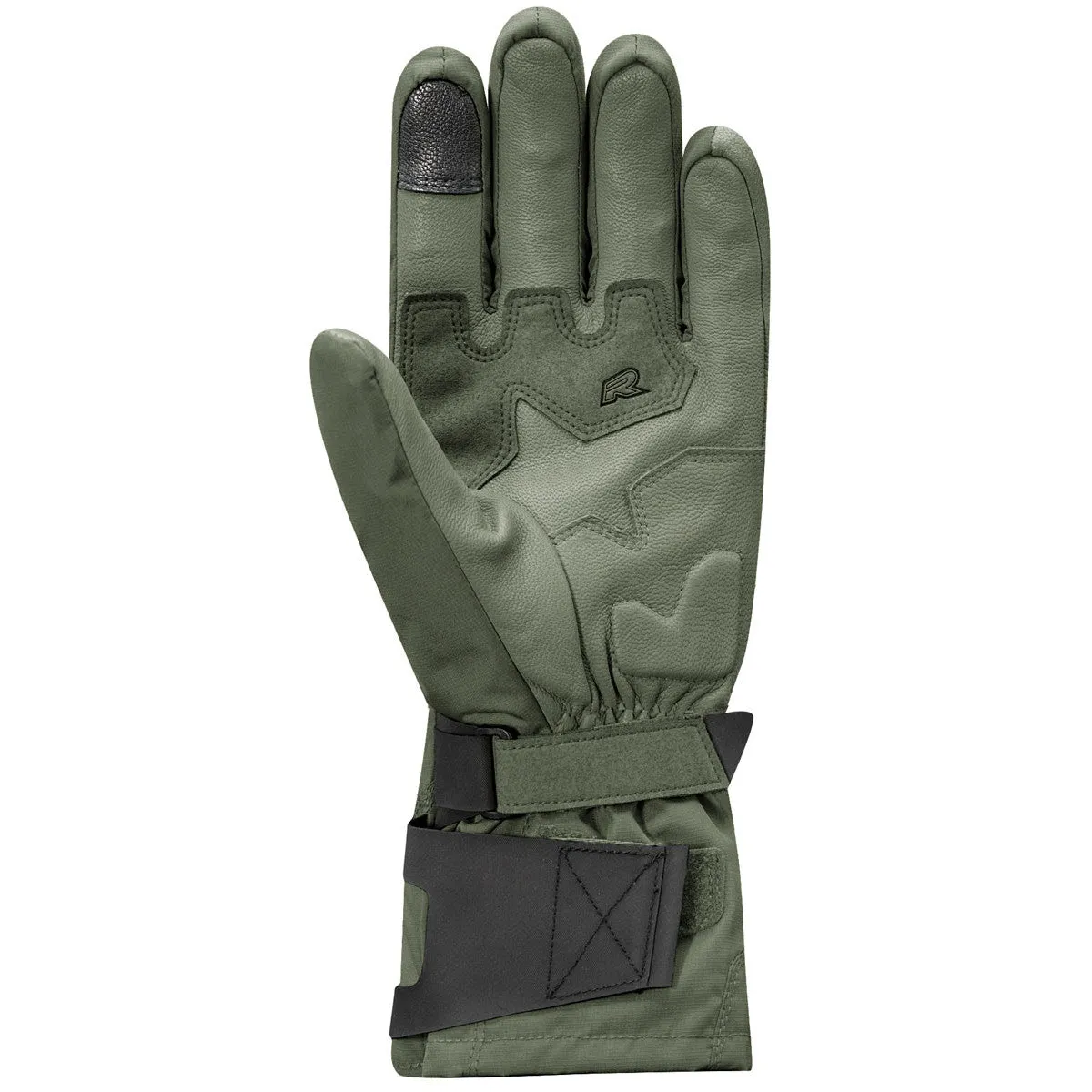 RACER FRANCE COMMAND GTX KHAKI/GREEN MOTORCYCLE GLOVES