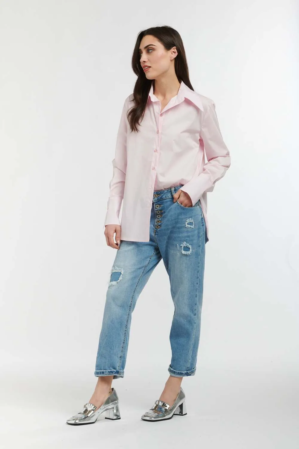 Shania Shirt - Soft Pink