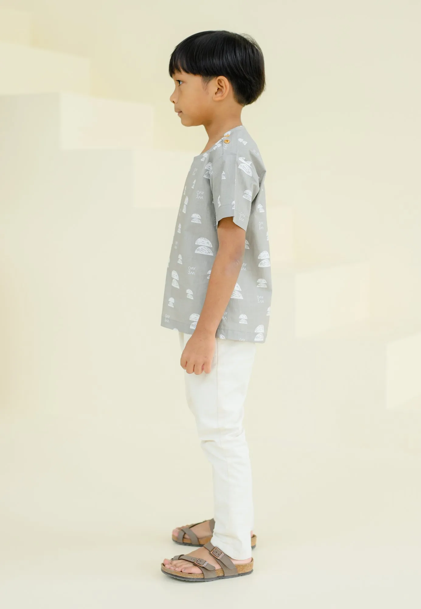 Shirt Boy (Soft Grey)