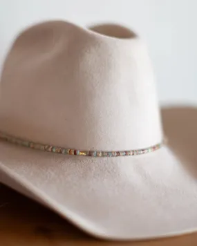Telluride Beaded Hat Band |  Aqua Terra Jasper