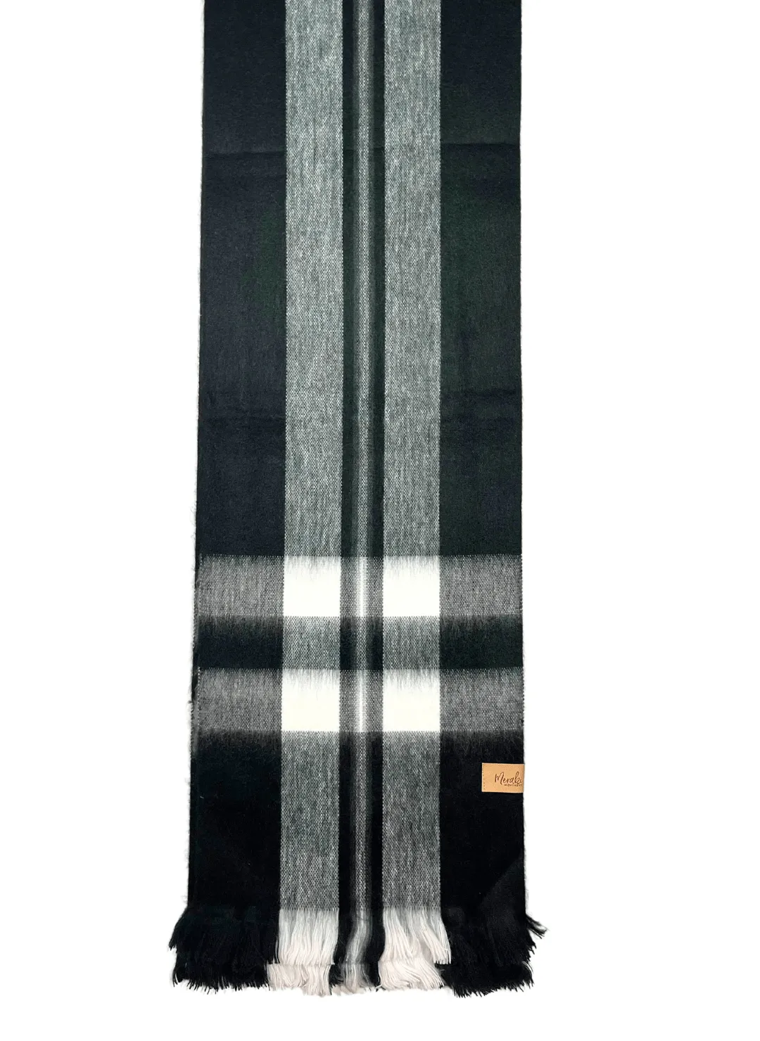 Uptown Black Alpaca Scarf