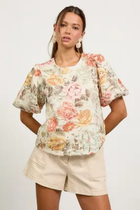 Vintage Blooms Blouse
