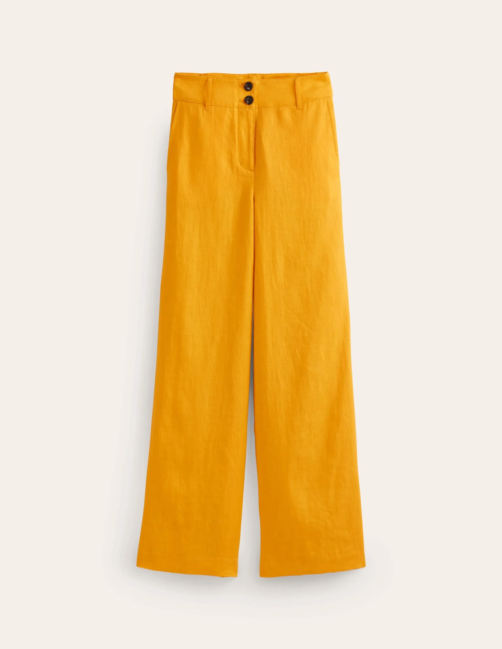 Westbourne Linen Trousers-Artisan Gold