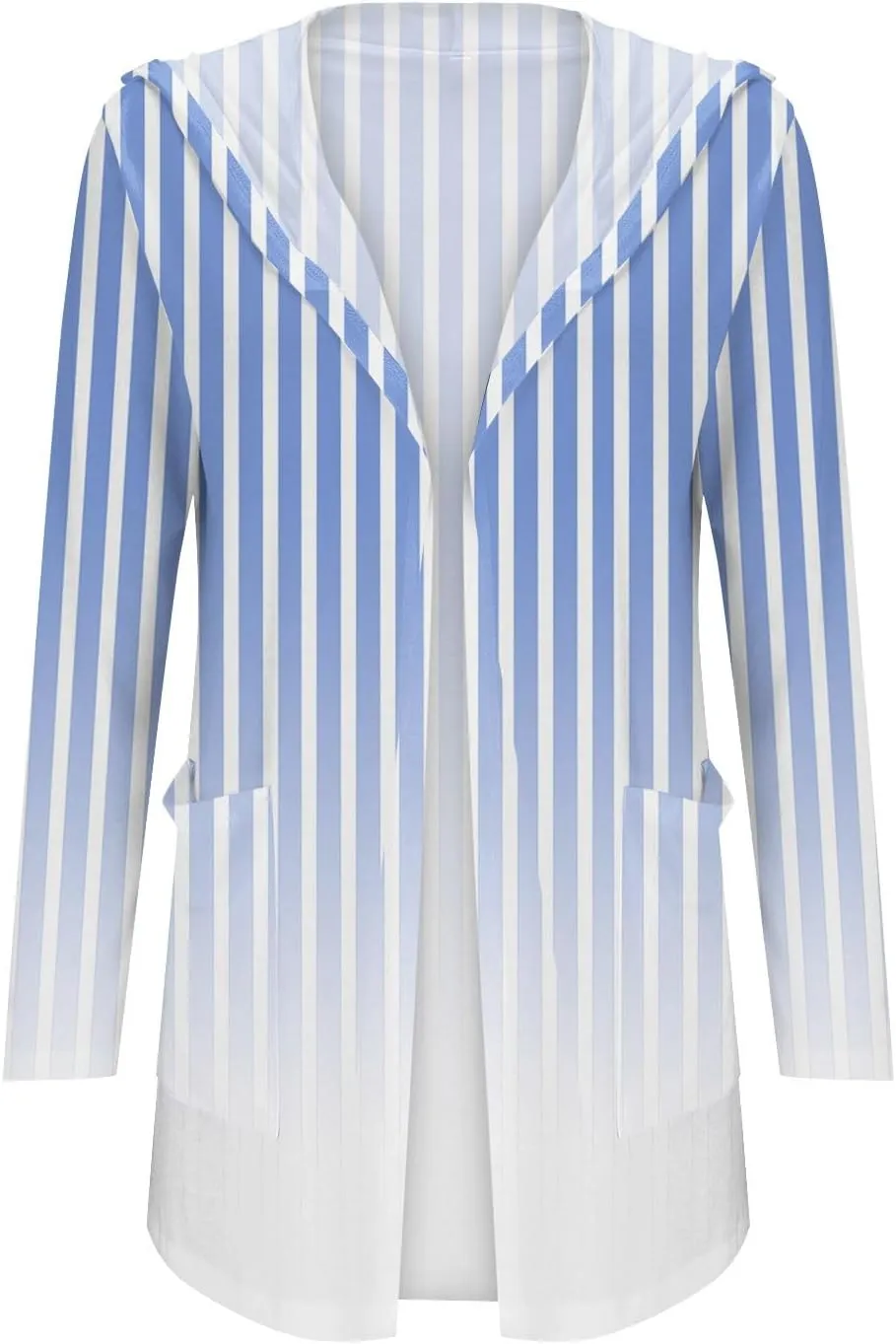 Womens Cardigans Summer Lightweight Long Sleeve with Pocket 2024 Plus Size Casual Comfy Thin Open Front Cardigans