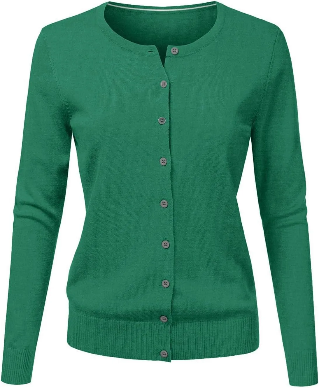 Women's Long Sleeve Cardigan Sleeved Knitted Sweater Short Knitted Cardigan Womens Open Front Knit Sheer Cardigans